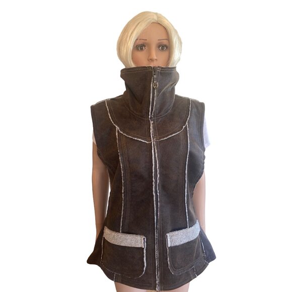 Kuhl Women's XL Dani Sherpa Vest Brown MSRP$219 Worn Once! - Picture 5 of 17